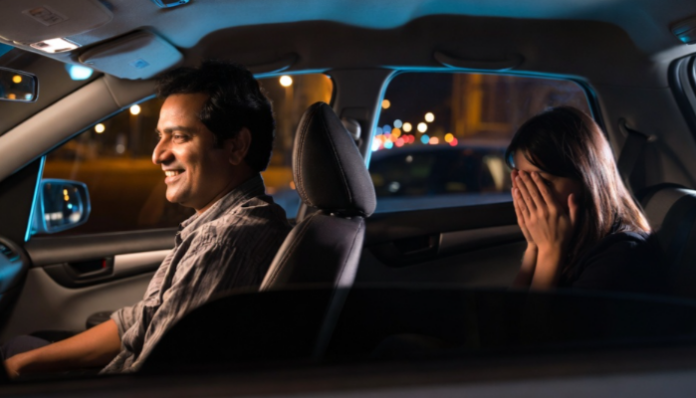 Isub, a cab driver, was arrested for sexually assaulting a female passenger.