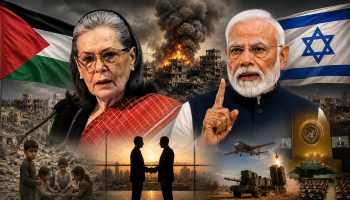 The Gandhi family wants India to abandon Israel and side with Palestine: Read how the Congress party is overlooking the nation’s interest for appeasement politics