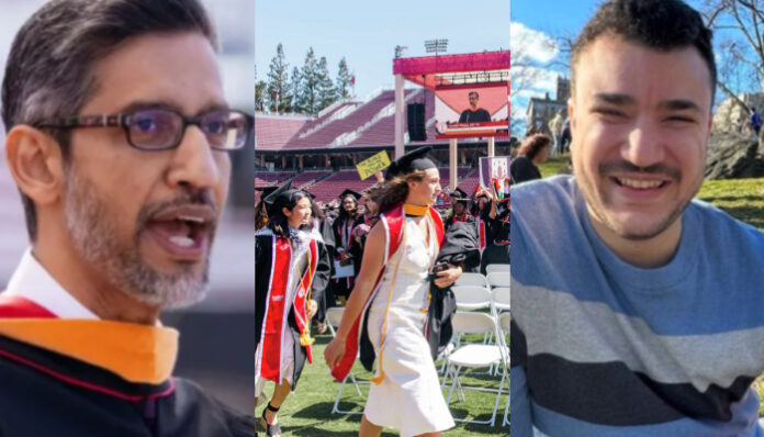 Nearly 200 students boycotted Sundar Pichai's speech at Stanford.
