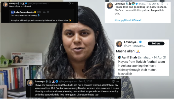 Burqa, hijab are very freeing identity markers, Sita is tired of patriarchy: The Hindu journalist Lavanya Narayanan attacks IPL ceremony, peddles anti-Hindu rhetoric