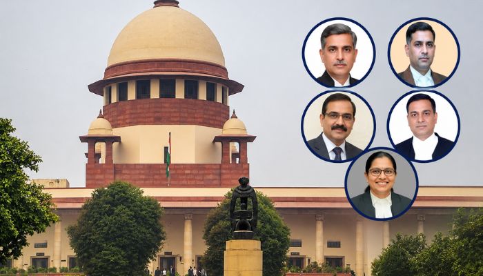 Modi govt clears appointment of 5 new Judges to the Supreme Court of ...