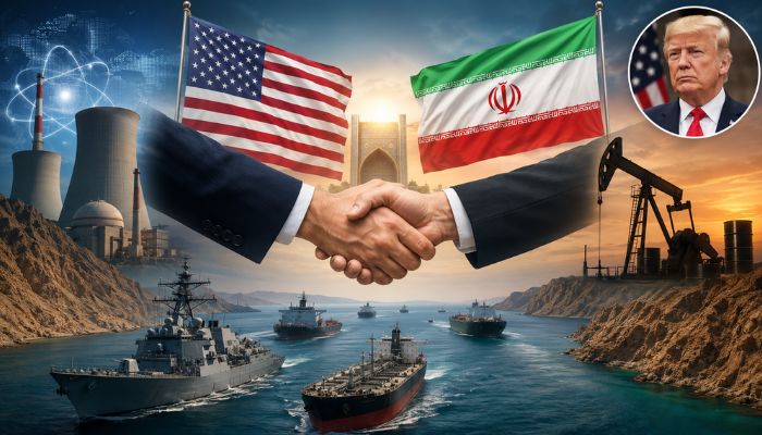 Iran says draft deal with US includes opening of Strait of Hormuz, nuclear restrictions, waiver of oil sanctions and release of seized assets