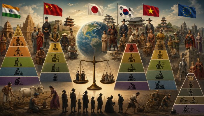 Not just China, but in almost all of Asia and even in Europe: India is shamed and criticised for caste system, but similar systems existed almost everywhere