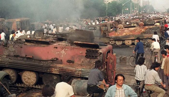 Tiananmen Square Massacre: When the Communist regime in China killed thousands of pro-democracy protestors in 1989, Indian comrades supported the crackdown