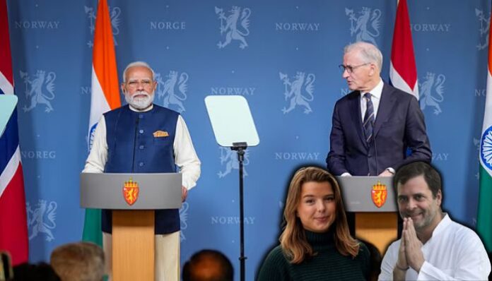 Rahul Gandhi's random lies busted by Norway journalist who was hailed by liberals, Congress prince posts Sweden flag to claim falsehoods about Norway and Adani