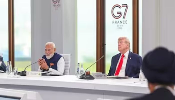 PM Modi calls for inclusive global growth at G7 Outreach session, proposes IMPACT initiative for international connectivity and trade