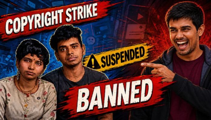 Shivam Kumar said his 40K Instagram account was suspended after Rathee team’s copyright strike.