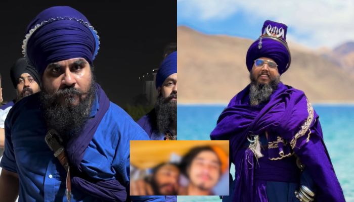 Obscene photos with a man of the Nihang who was issuing threats in Uttarakhand goes viral, another Nihang called ‘Vicky Thomas Singh’ calls him out