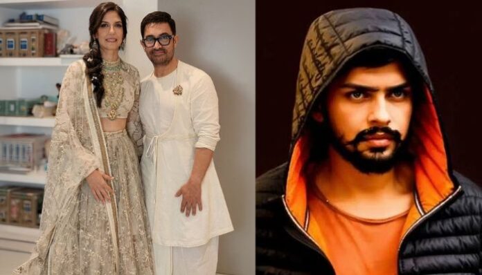 Bollywood actor Aamir Khan has received a threat from the Lawrence Bishnoi gang through a social media post and voice note.