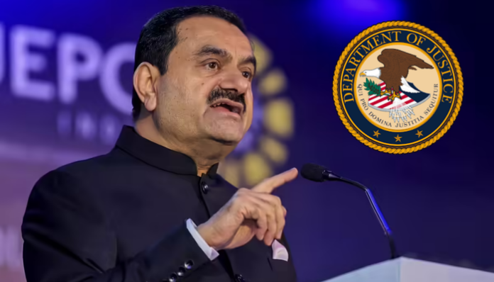 The US Justice Department has dropped prosecution against Gautam Adani.