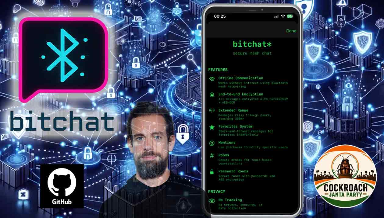 Govt orders GitHub to remove BitChat: Read how the app allows broadcasting messages at large protest sites when mobile and internet services are blocked