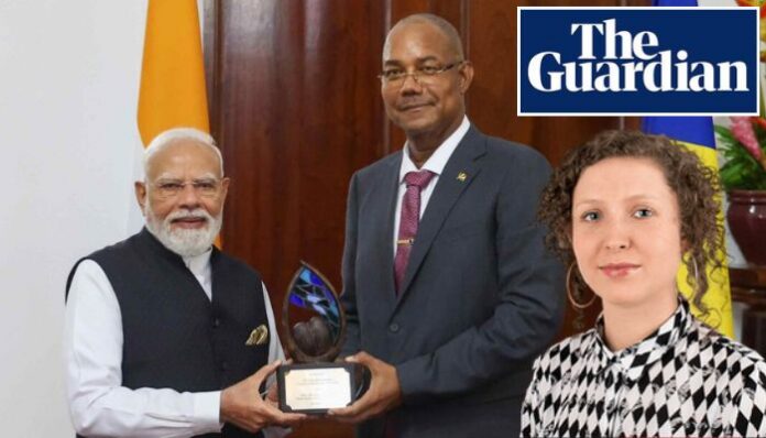 The Guardian’s Hannah Ellis-Petersen suffers a meltdown after PM Modi receives the Seychelles highest honour: Read about the anti-India propagandist and her track record