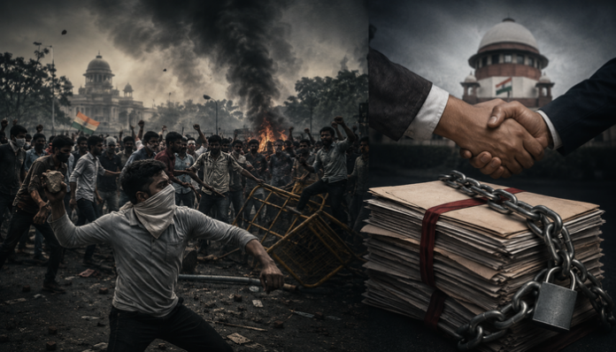 The CJP had demanded the withdrawal of FIRs filed against protestors who committed violence.