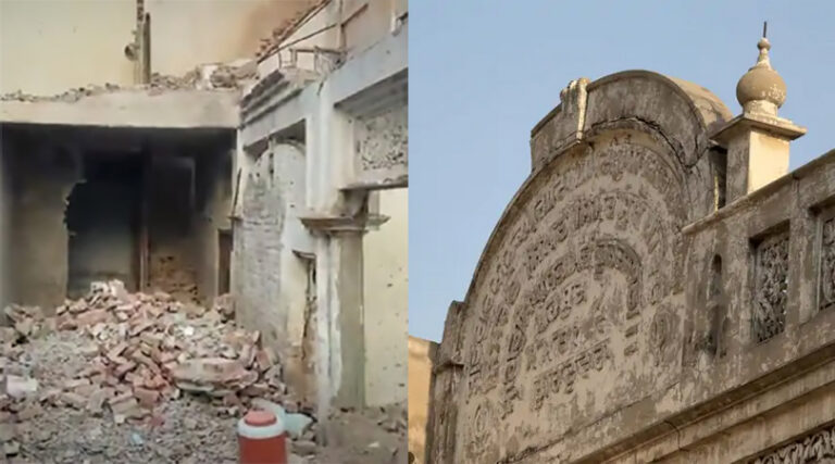 India strongly condemns the demolition of 125-year-old historic Gurdwara in Pakistan’s Farooqabad, urges the restoration of the demolished portions