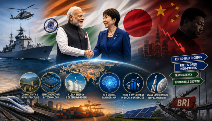 The growing India-Japan partnership is troubling China.