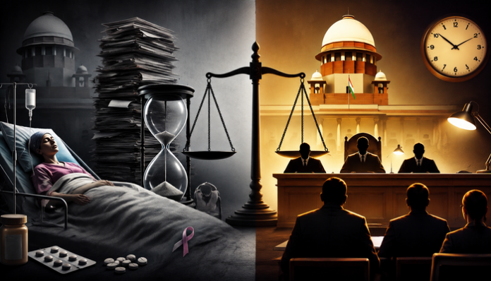 Cancer patient died awaiting judicial verdict to get access to expensive drugs.