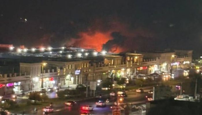 The United States launched strikes on more than 80 targets in Iran after attacks on three commercial oil tankers in the Strait of Hormuz.