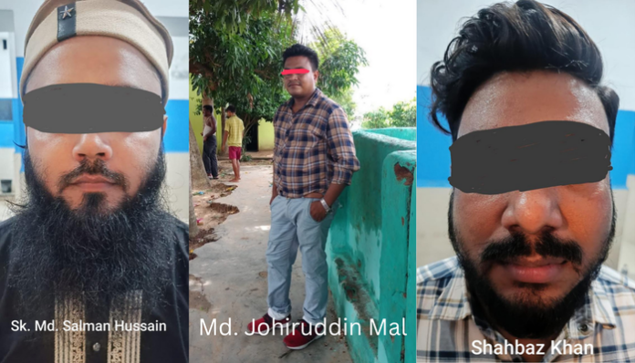 Three more arrested by the Kolkata Police in connection with violence in a student rally in Kolkata.