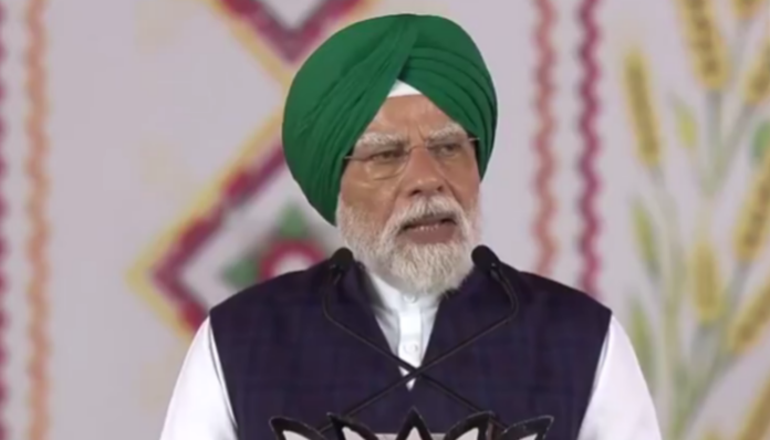 PM Modi inaugurated projects and laid foundation stones of several projects in Jalandhar, Punjab.