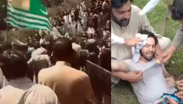 Six civilians are killed when Pakistani forces open fire in the PoK.