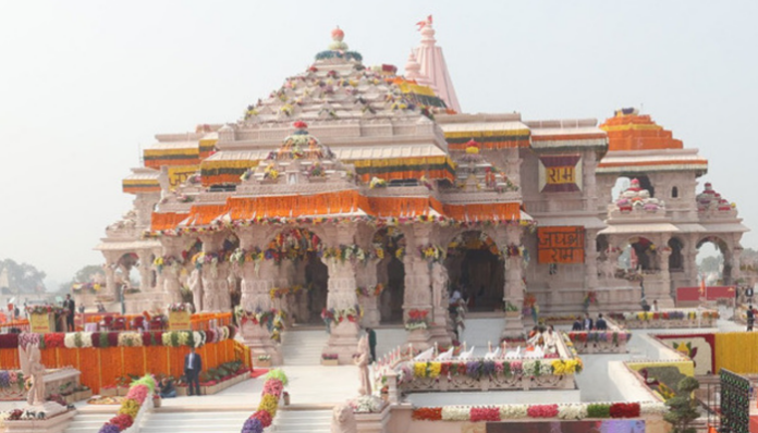 An atonement ritual at Ram Mandir, which lasted 10 days, has been completed.