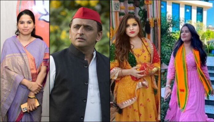 Social media handles associated with the Samajwadi Party targeted women leaders who questioned the party's policies.