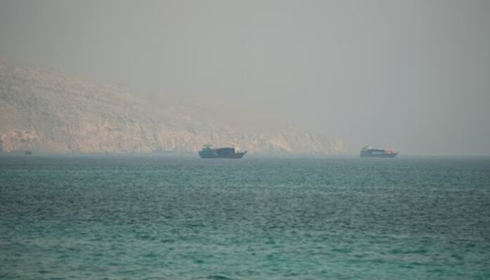 Tensions in the Gulf escalated after Iran closed the Strait of Hormuz following an attack on a container ship in the strategic waterway.