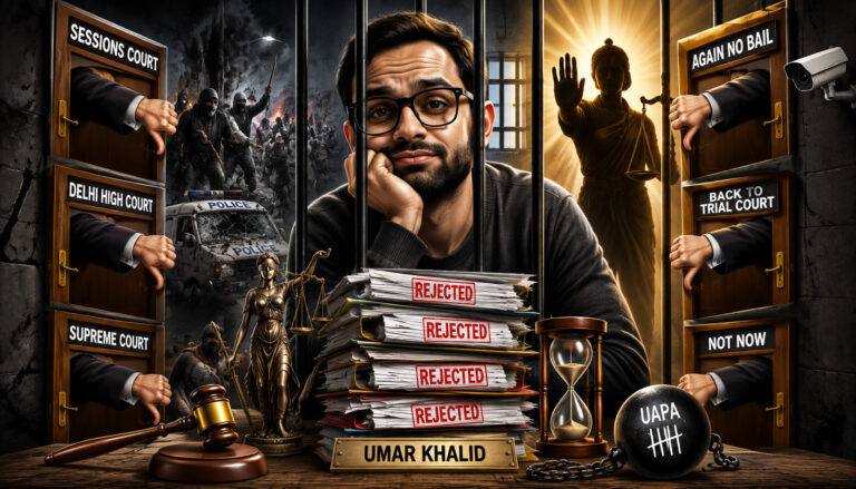 Umar Khalid's bail application story