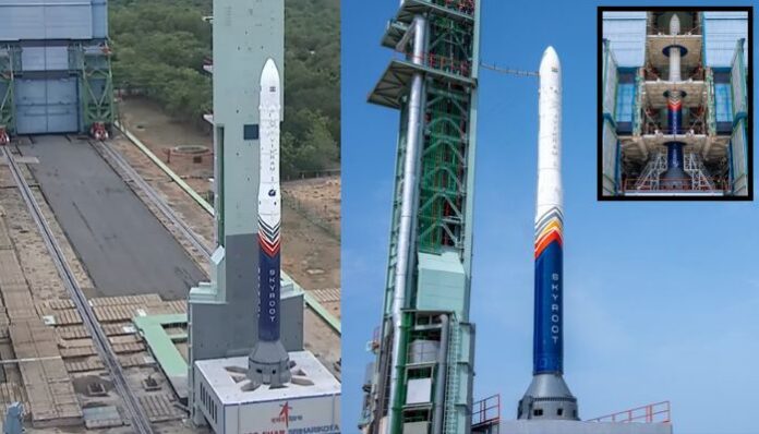 India's private space sector is set for a historic moment as Skyroot Aerospace prepares to launch Vikram-1, the country's first privately built orbital rocket.
