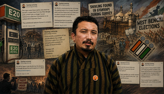 Who is Tenzing Lamsang, anti-Modi editor of The Bhutanese who spread the false claim that Bhutan rejected India’s E20 petrol offer