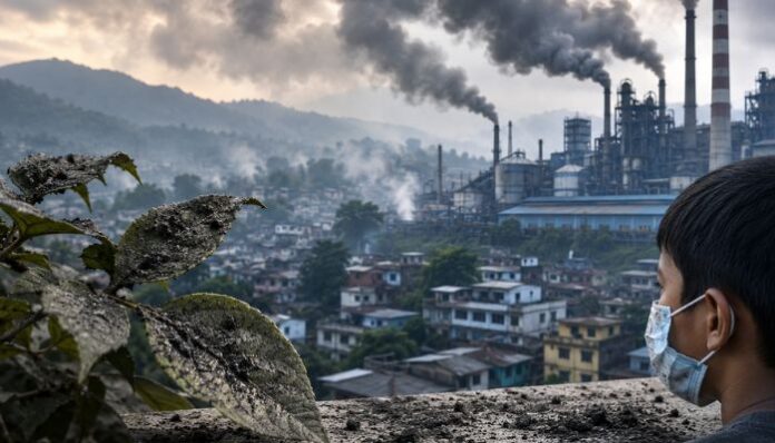 Byrnihat’s pollution predates the ethanol plant, with multiple industries and trapped emissions driving the crisis.