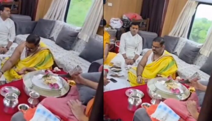 Misplaced outrage over Puja in whatever coach: Paid for, not against the rules and not a safety hazard either - here’s how