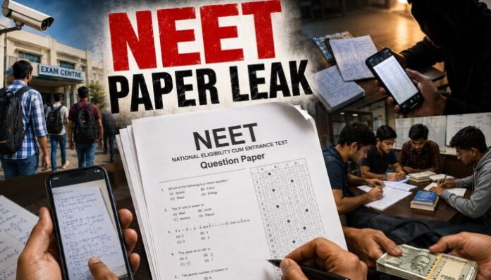 CBI records detail how coaching-linked networks reportedly commercialised leaked NEET questions in 2024 and 2026.