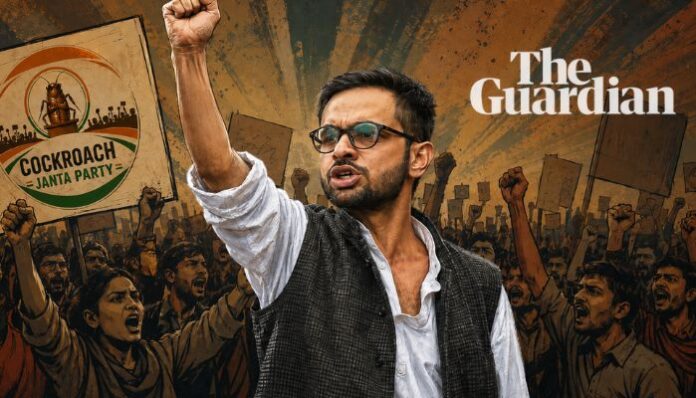 CJP supporters and The Guardian portray Umar Khalid as a political prisoner and future leader.