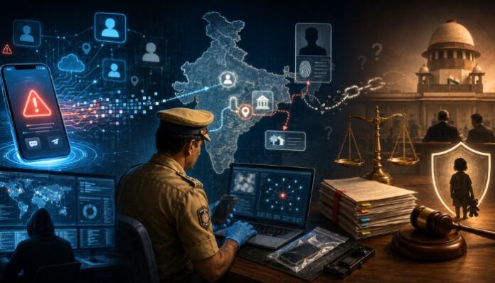 Indian CSAM investigations trace CyberTips through accounts, devices and courts, exposing evidentiary gaps.