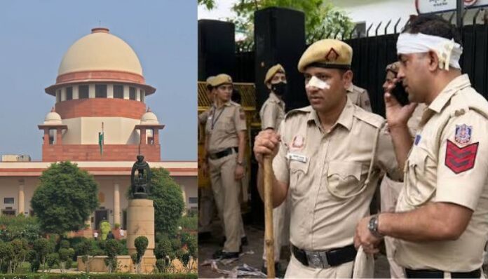 Delhi police affidavit before Supreme Court denies use of excessive force during CJP protest