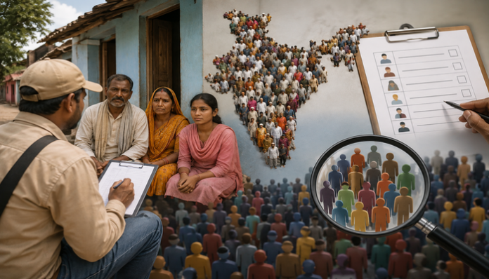 Caste census will have an open column format to record people's castes.