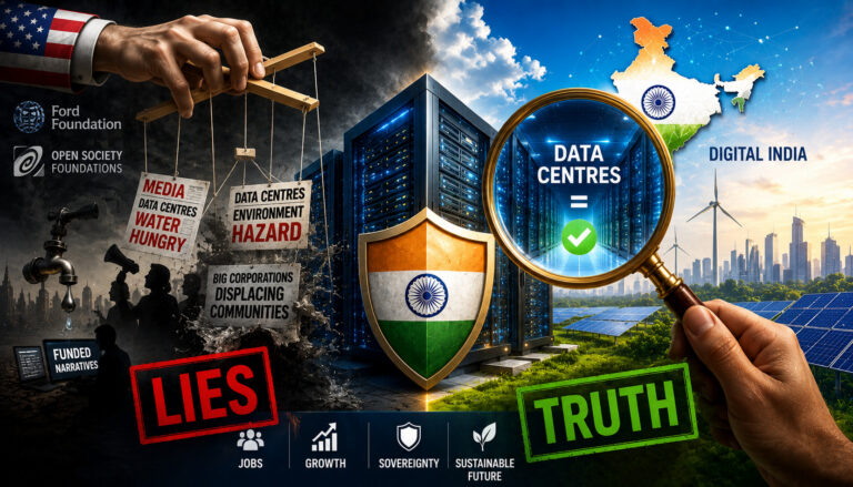 The coordinated drumbeat: Tracing the foreign funding targeting India’s Data Centres
