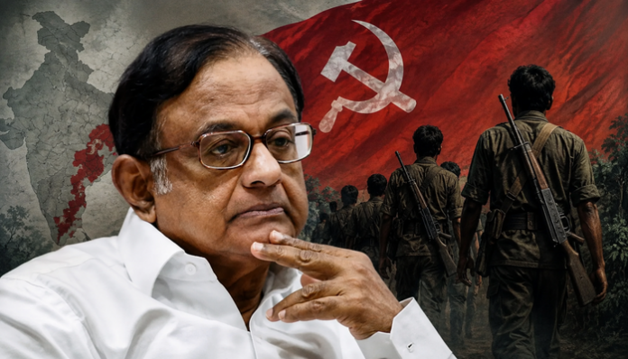 Congress leader P Chidambaram said that he identifies as a Dimagi Naxal.