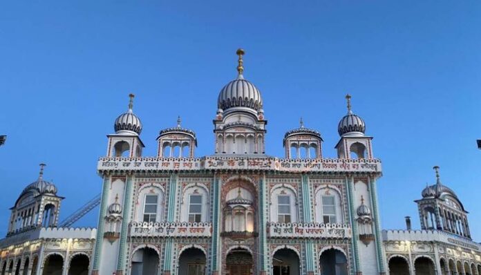 A stabbing at an Edmonton gurdwara has left two men injured and led to the arrest of a 27-year-old suspect.