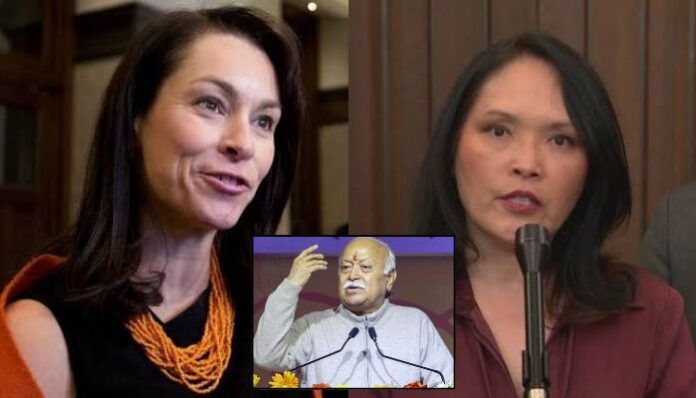 Heather McPherson and Jenny Kwan, two NDP MPs, have called on Canada to prevent RSS chief Mohan Bhagwat from entering the country.