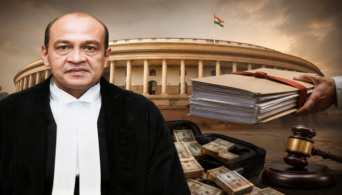 The report of the inquiry committee which probed the justice varma cash was tabled in Parliament.