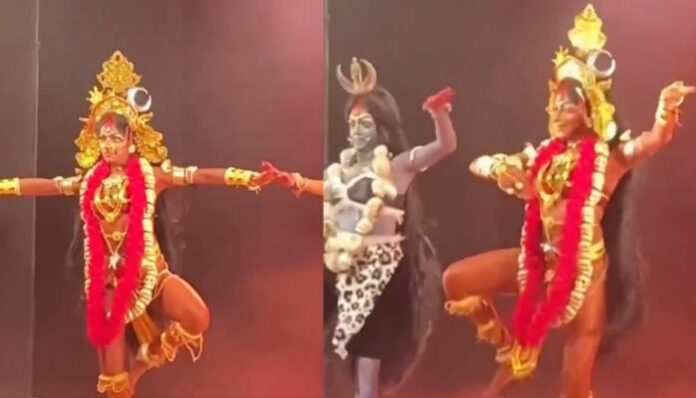 A Kolkata mythological dance drama, Mahavidya, has sparked social media backlash over the portrayal of Maa Kali in an inappropriate costume.