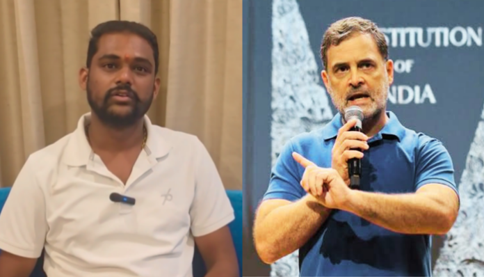 Dalit man Ankit Pal debunks Rahul Gandhi's allegation that BJP practices untouchability against Kharge.