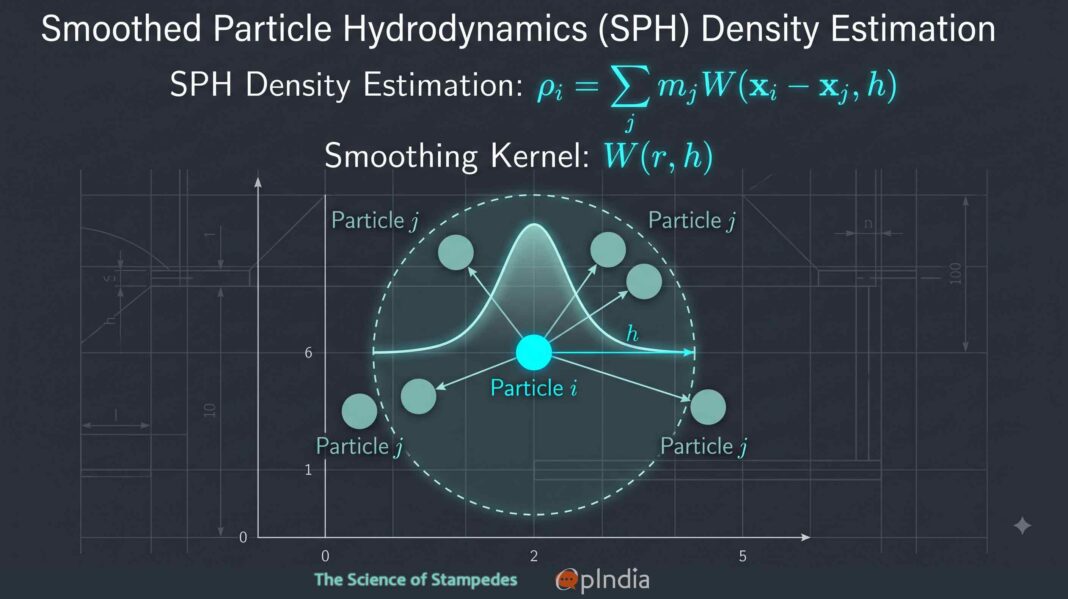 The science of crowd stampedes: Smoothed Particle Hydrodynamics