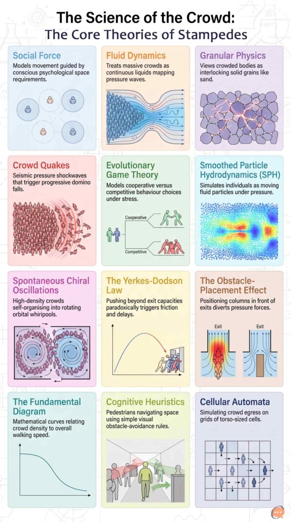 The core theories of stampedes