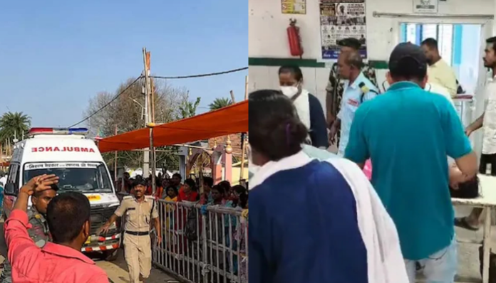A rush at the Ashok Dham temple in Bihar claimed seven lives.