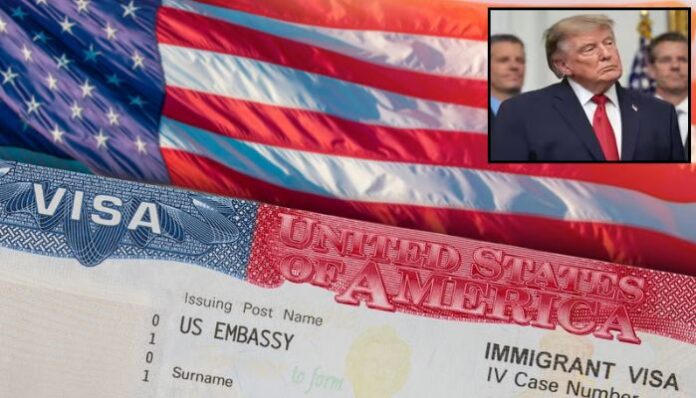 The Trump administration has paused immigrant visa applications worldwide, with applicants receiving notices that scheduled interviews have been cancelled or rescheduled.