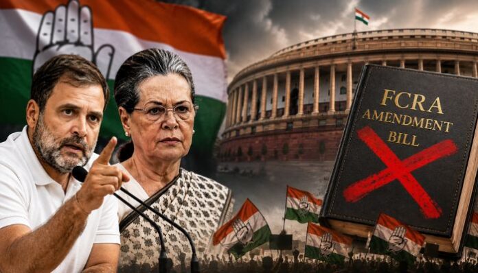How Congress, which gave birth to FCRA, is now targeting the BJP govt for stopping illegal foreign funding to NGOs