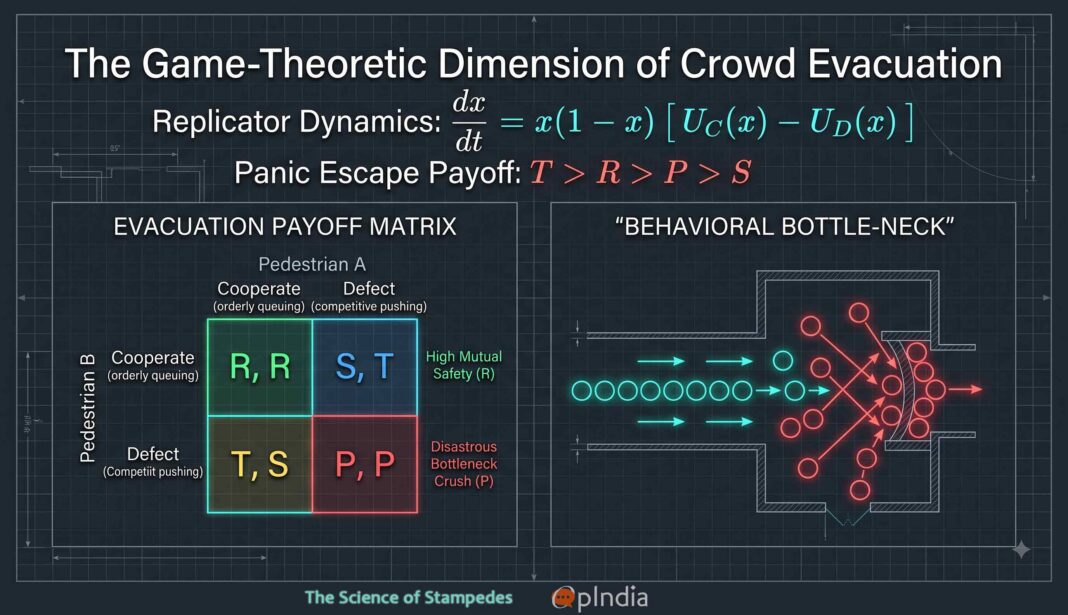 The science of crowd stampedes: The Game-Theoretic Dimension